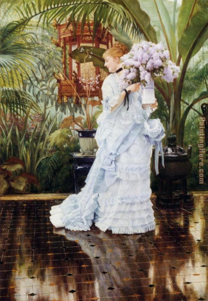 James Jacques Joseph Tissot The Bunch of Violets